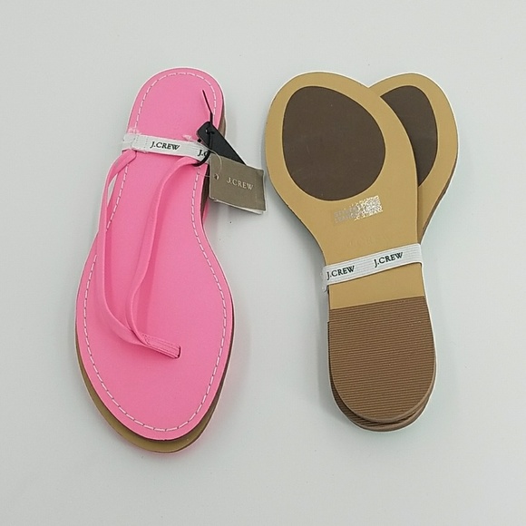 New Arrival J Crew Pink Leather Capri Sandals - Picture 5 of 5